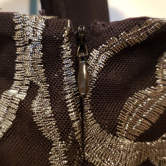 Black and shimmering silver cocktail dress size 16 - Picture 9 of 13